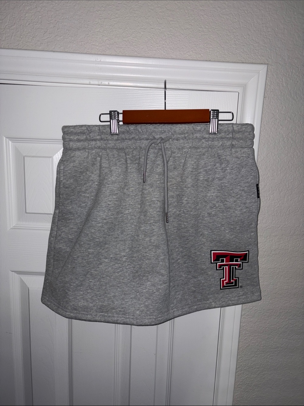 Texas Tech Grey Drawstring Skirt